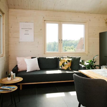 Ferienwohnung Holzgenuss Lehrberg ภายนอก รูปภาพ