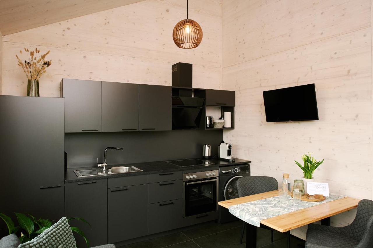 Ferienwohnung Holzgenuss Lehrberg ภายนอก รูปภาพ