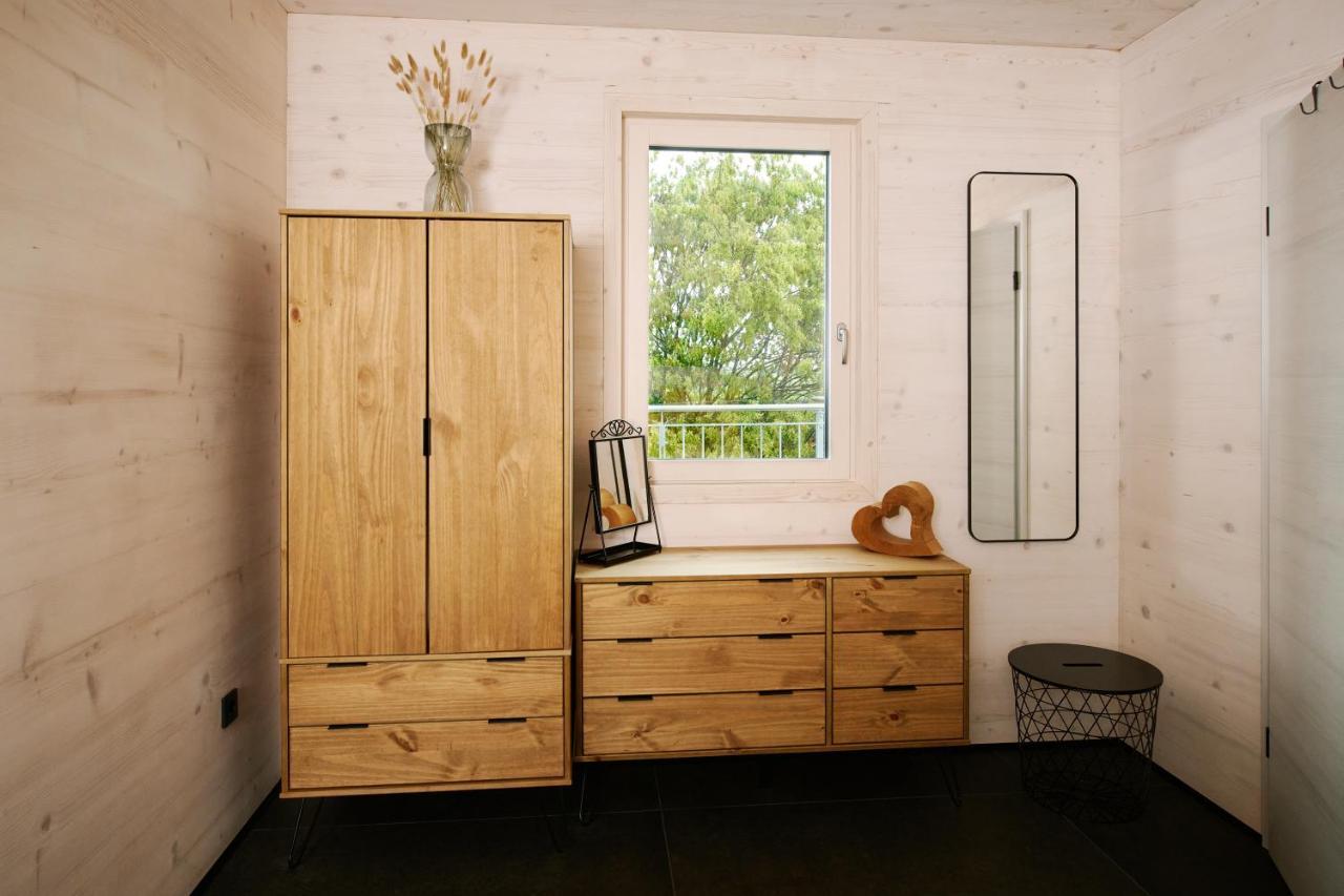 Ferienwohnung Holzgenuss Lehrberg ภายนอก รูปภาพ