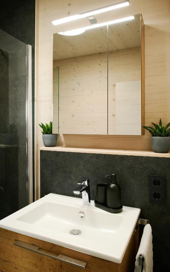 Ferienwohnung Holzgenuss Lehrberg ภายนอก รูปภาพ