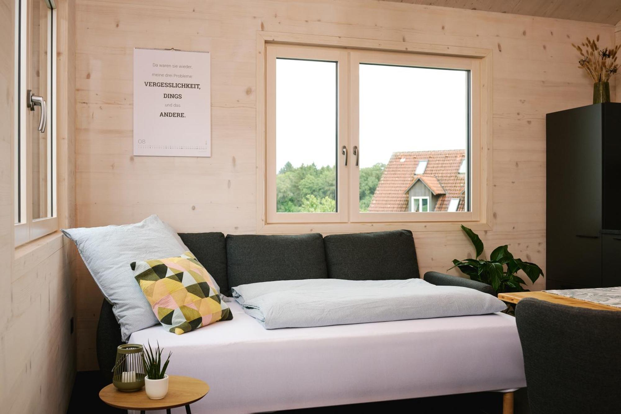 Ferienwohnung Holzgenuss Lehrberg ภายนอก รูปภาพ